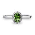 Turmalin Pırlanta Yüzükler