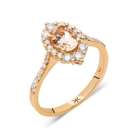 Morganit Pırlanta Yüzükler