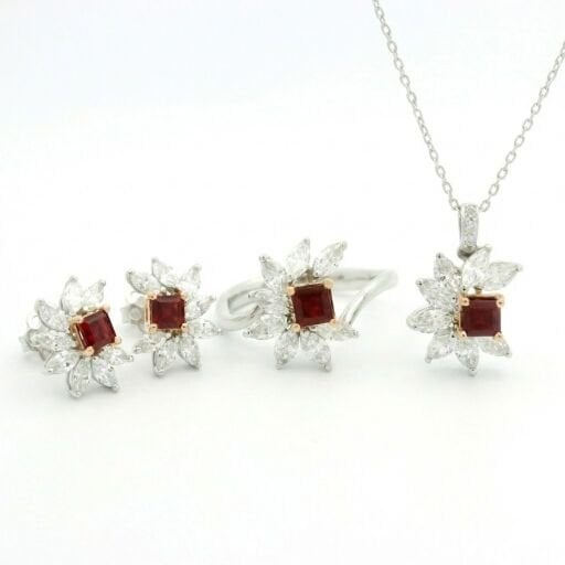 Yakut Pırlantalı Setler