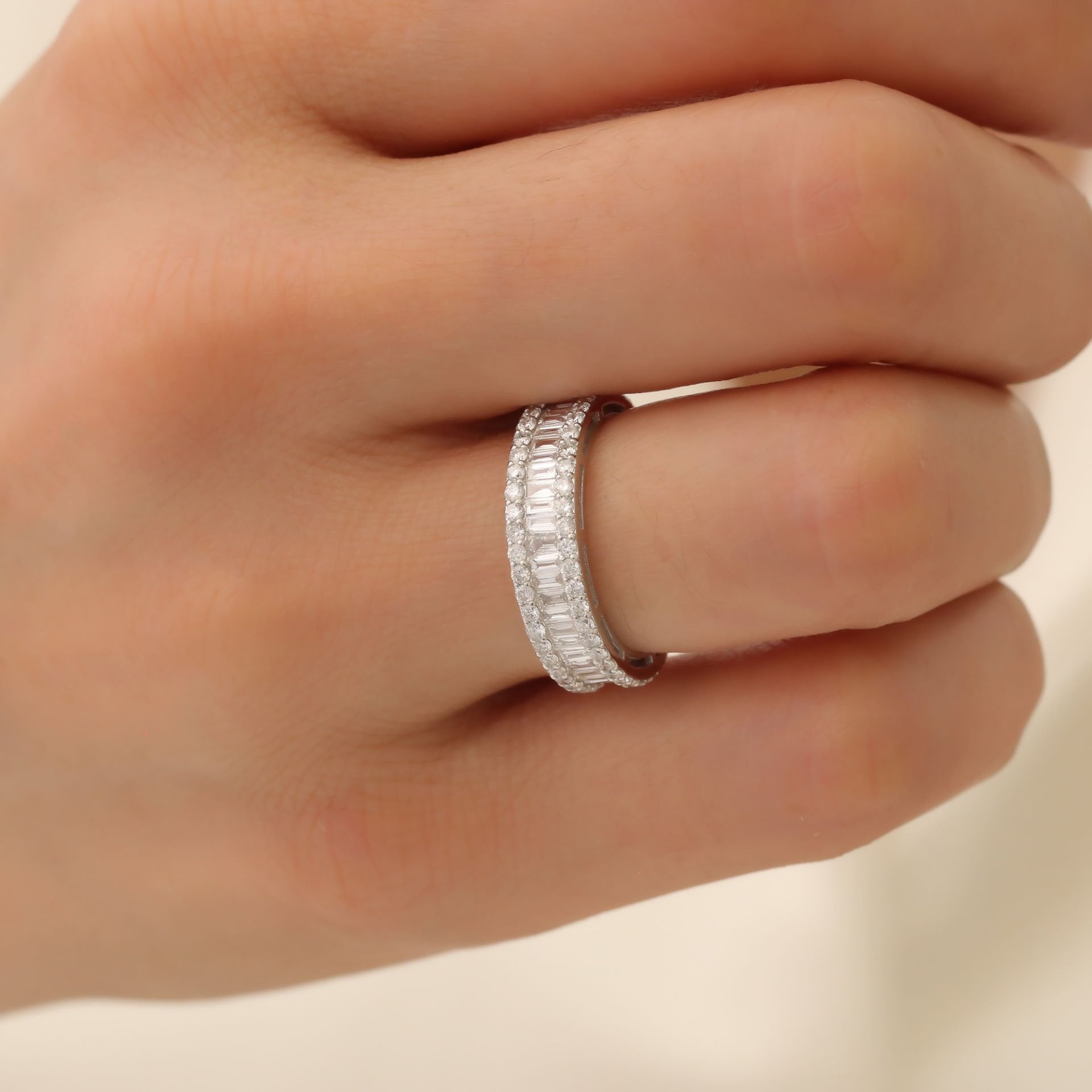 Baget Pırlanta Tamtur Yüzük