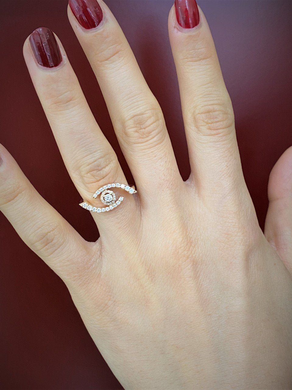 Pırlanta Ay Yüzük