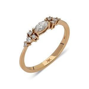 Markiz Pırlanta Tasarım Yüzük