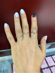 Damla Pırlanta Tasarım Yüzük