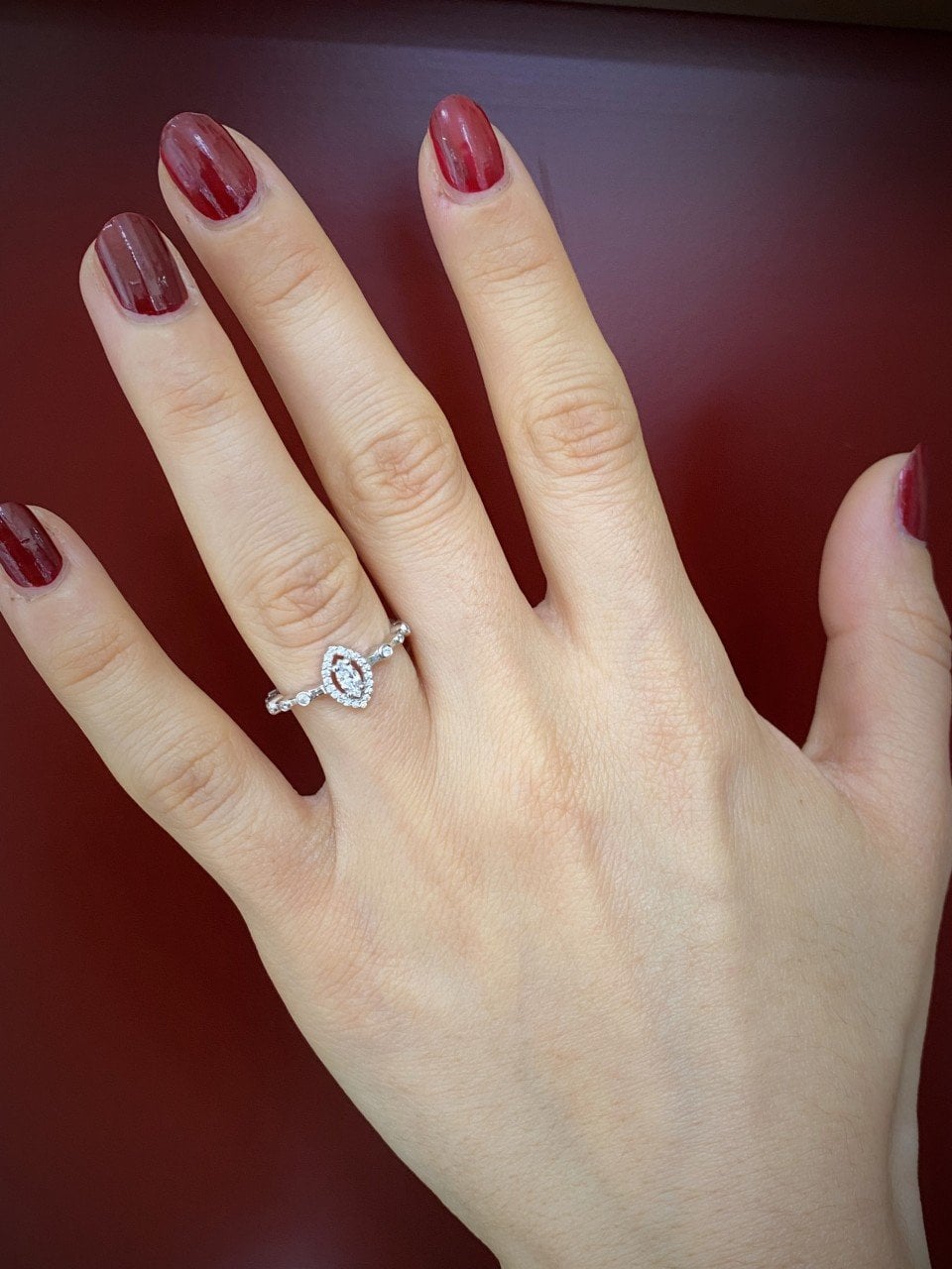 Markiz Pırlanta Tasarım Yüzük