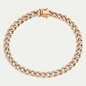 Gurmet Zincir Pırlanta Bileklik