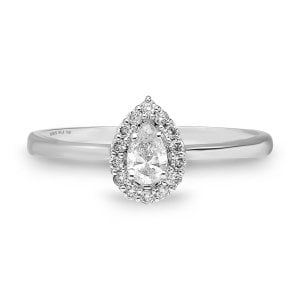 Damla  Kesim Pırlantalı Yüzük