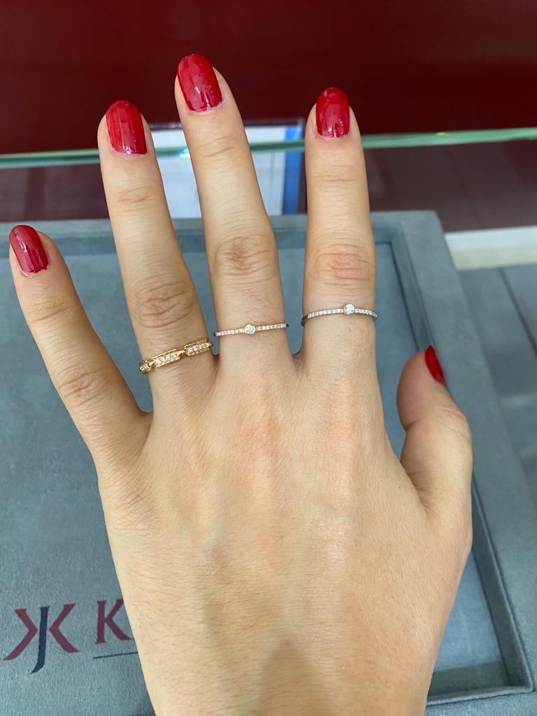 Pırlanta Taşlı Yüzük