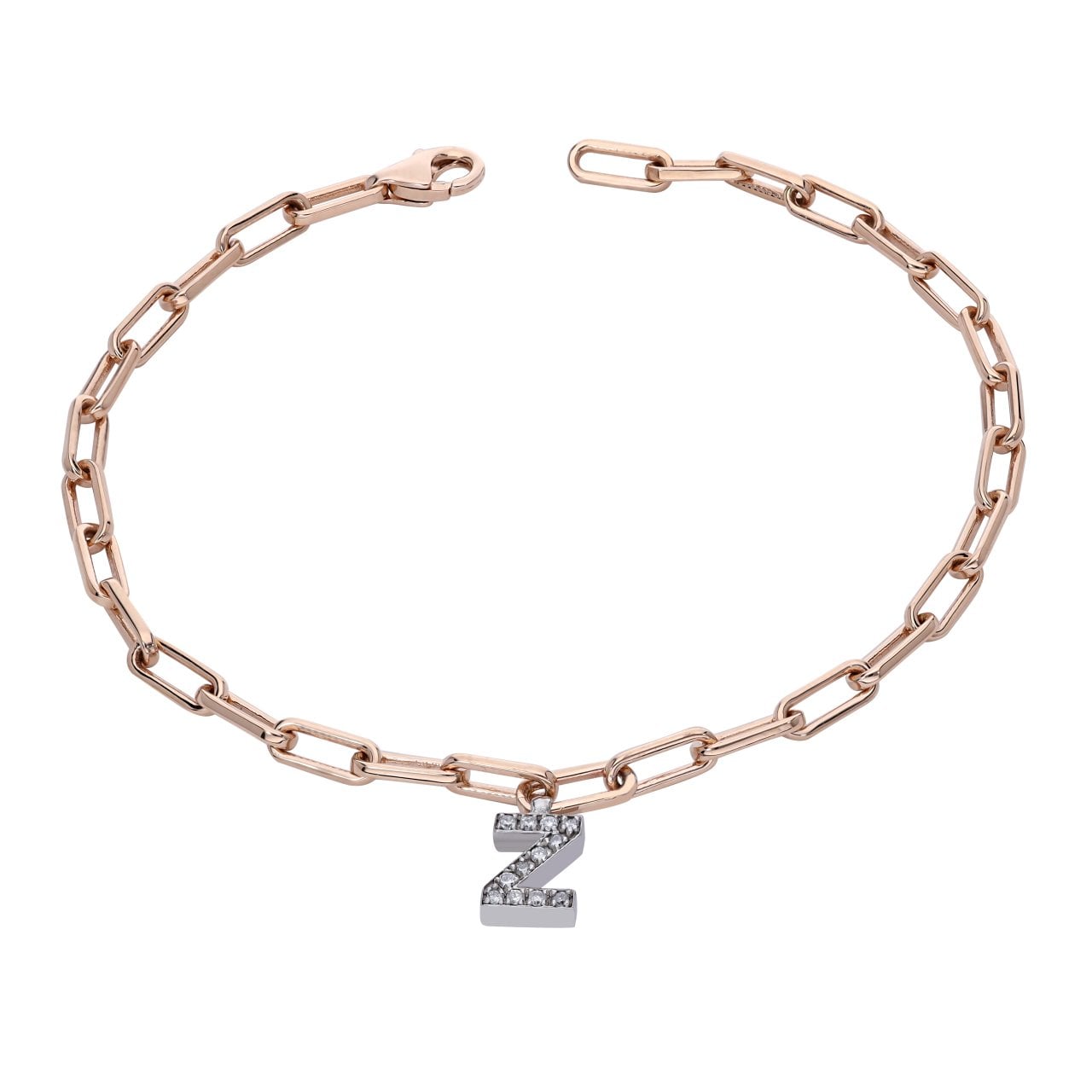 Pırlanta Harf Bileklik